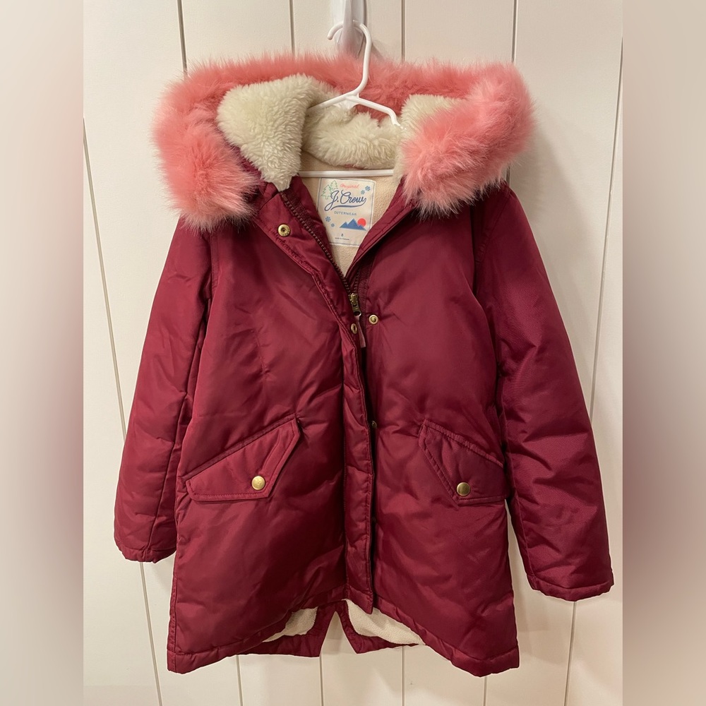 J Crew girls parka